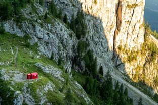 The North Face opens pop-up store on top of a mountain