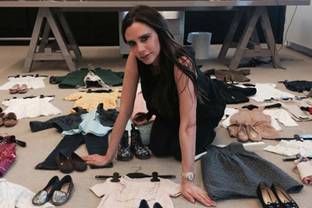 Victoria Beckham to sell Harper's designer wardrobe for charity