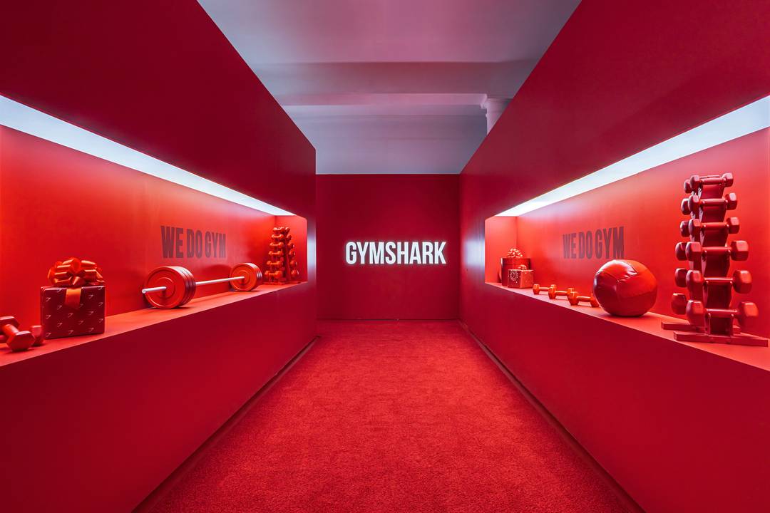 Gymshark pop-up on Wooster Street, New York City