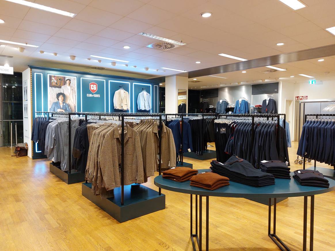 Neues Shop-in-Shop-System und SS22-Kollektion | Foto: CG – Club of Gents