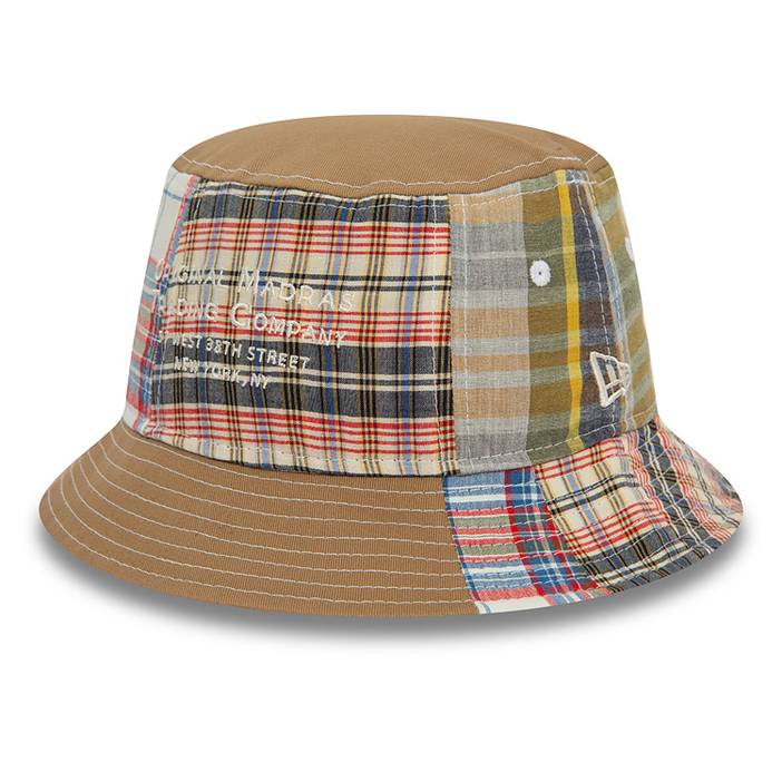 Original Madras Trading Company Beige Bucket Hat newera adult unisex Brown newera adult unisex Brown newera adult unisex Brown newera adult unisex Bro | new era