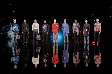 Dior unveils a joyful and psychedelic men's collection online