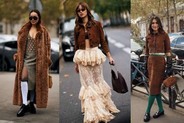 SS25 Street Style: Teddy bears, leopards and suede in Paris