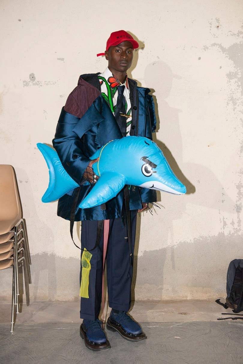 Backstage at the Festival de Hyères