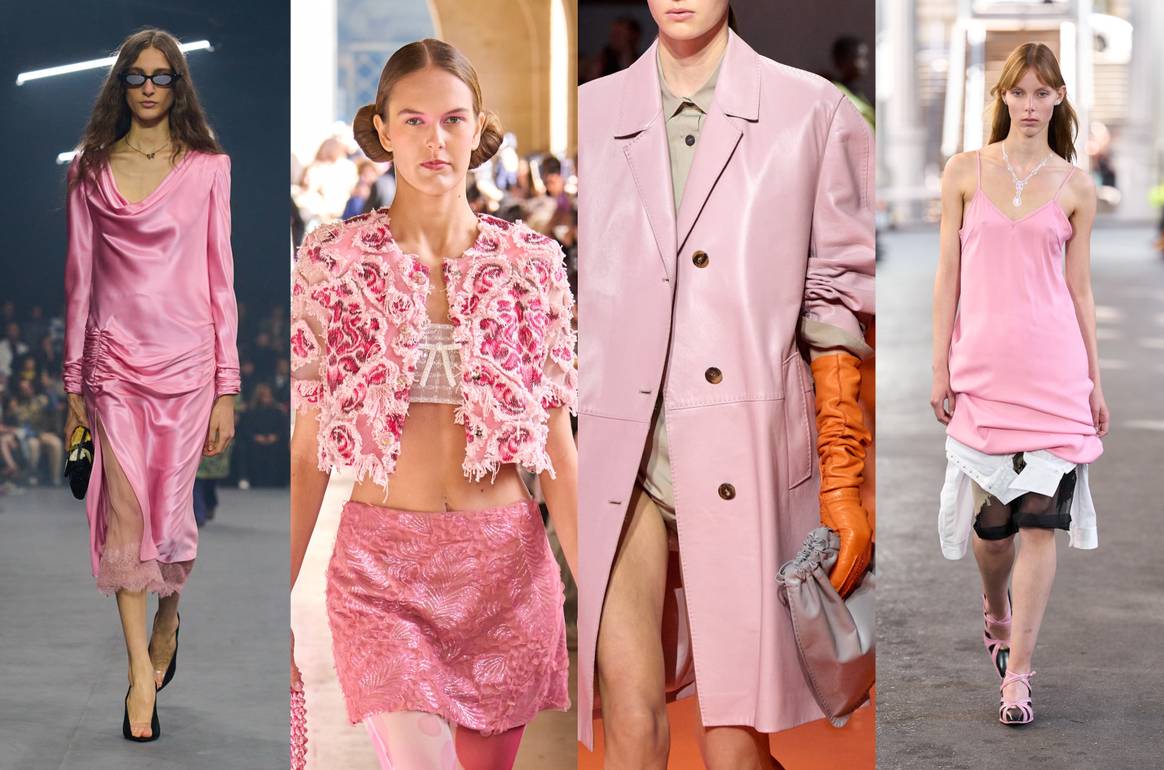 Pink Pop Valentino SS26 - Ready to Wear,  Shuting Qiu SS26 - Ready to Wear, Prada SS26 - Ready to Wear & Julie Kegels SS26 - Ready to Wear
