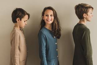 Natural lounge & nightwear voor “JE NEST” 