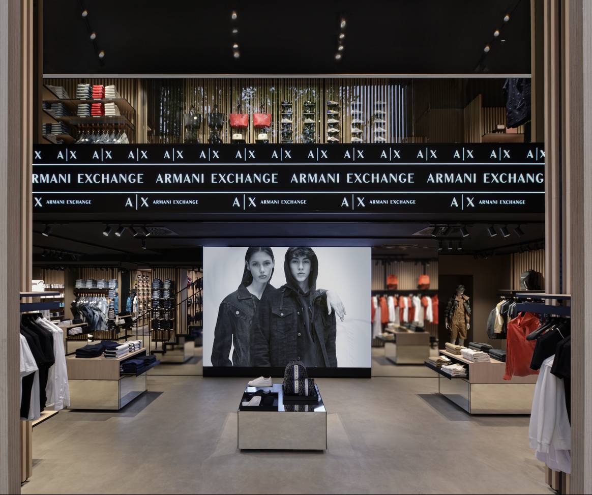 Armani Exchange in Berlin | Foto: Armani