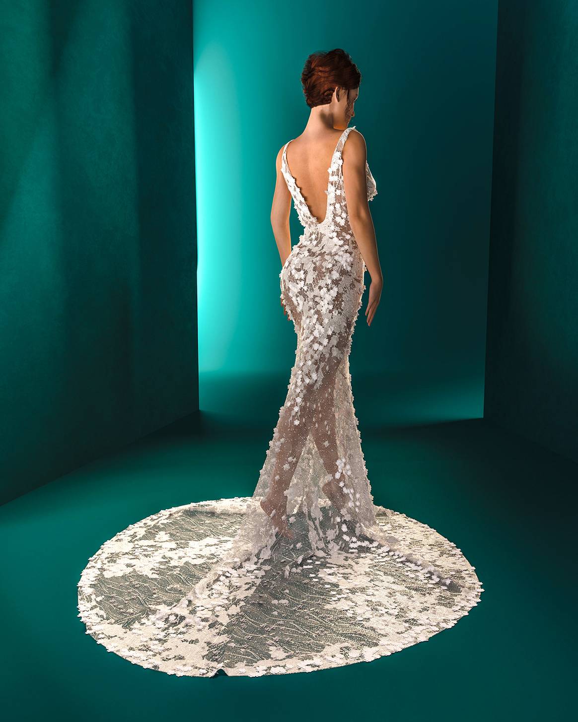 Photo Credits: Pronovias, NFT modelo Charlotte.