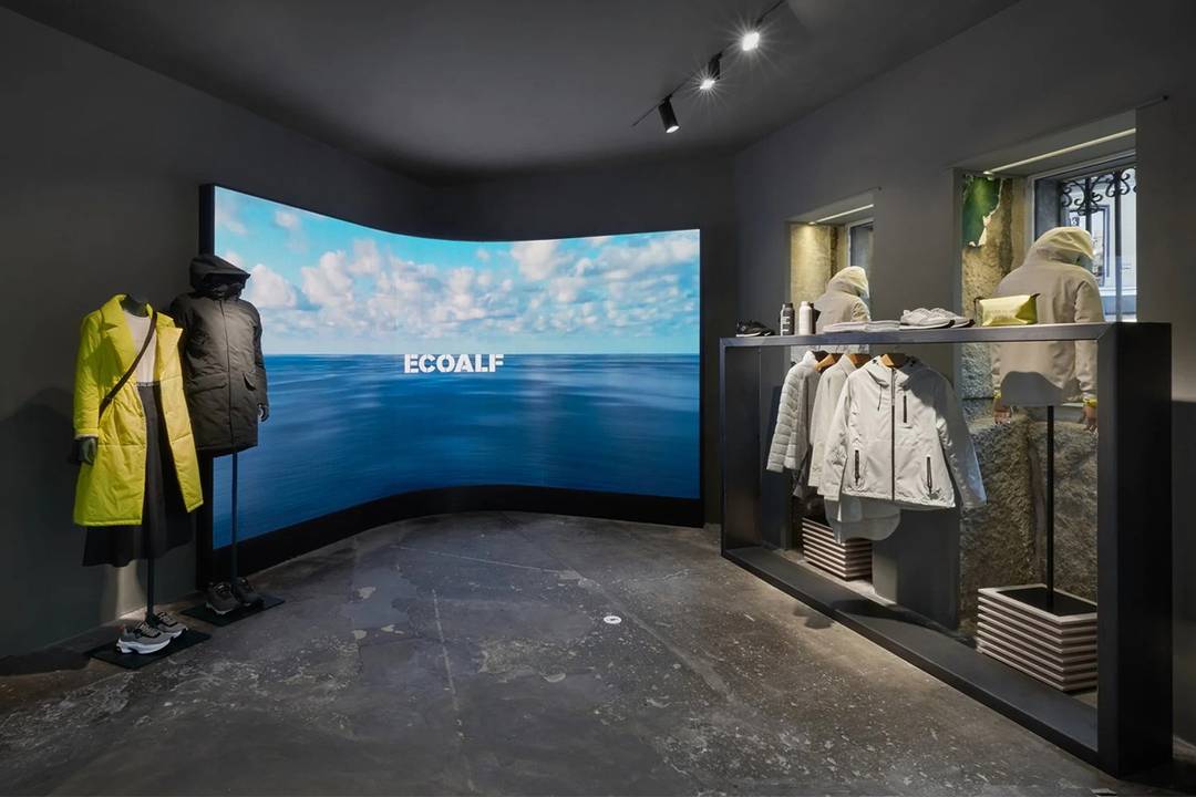 Negozio Ecoalf in via Mejía Lequerica 2 a Madrid (Spagna).