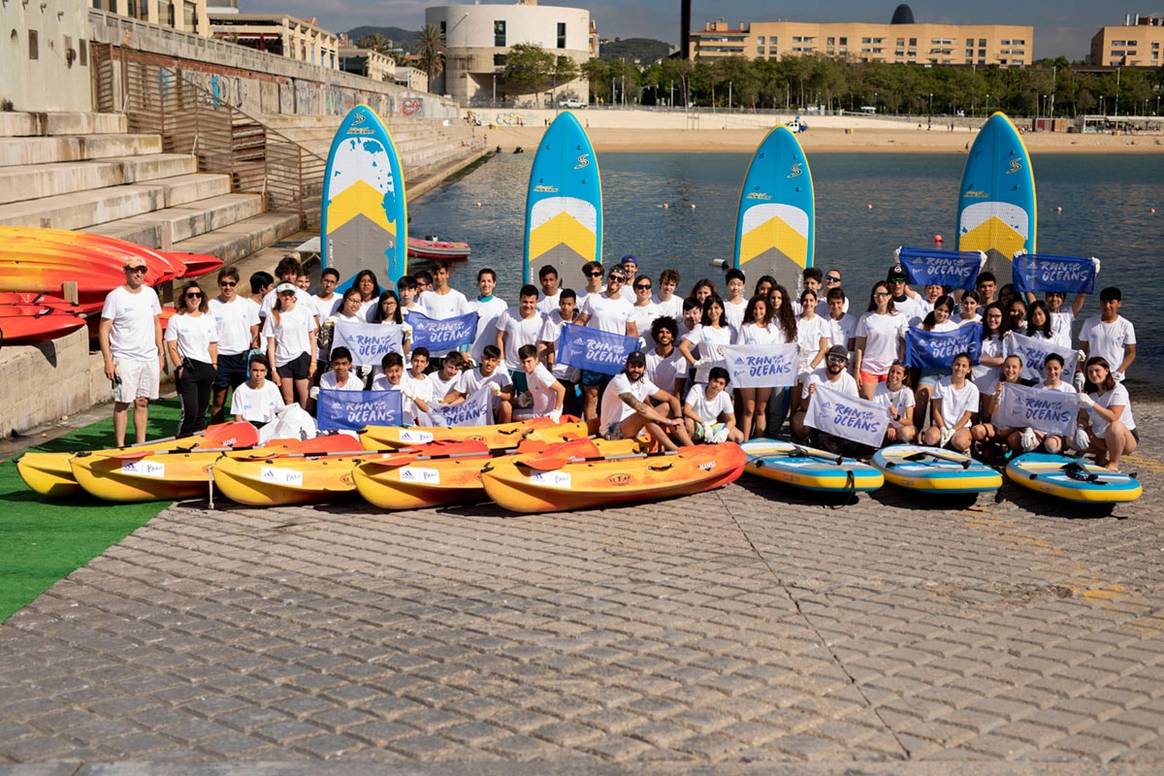 Ricky Rubio presenta en Barcelona la iniciativa Run for the Oceans de Adidas