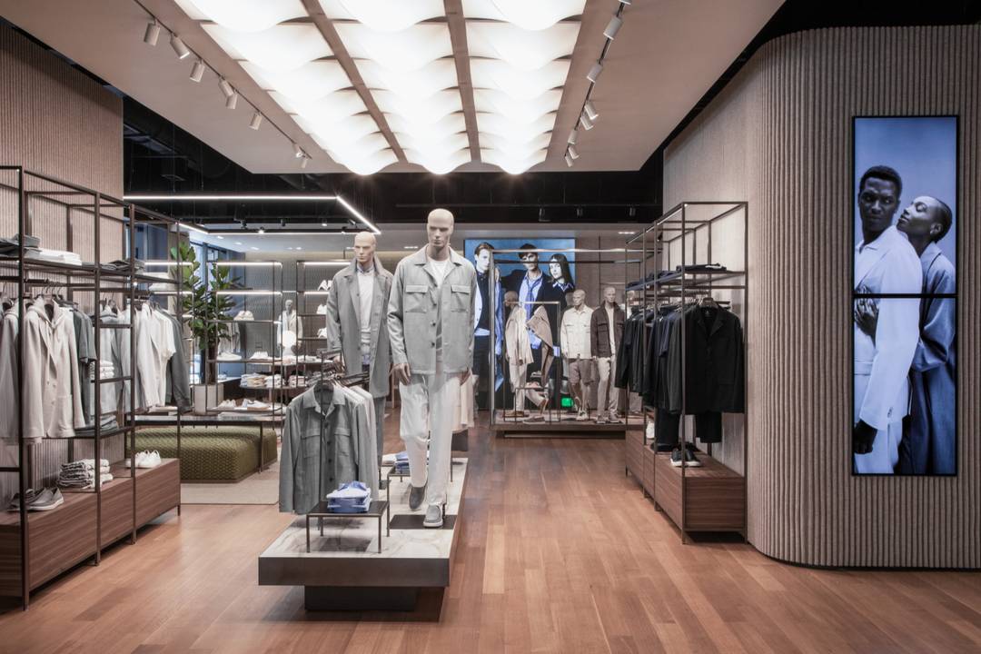 Lo store Boggi Milano in Madison avenue