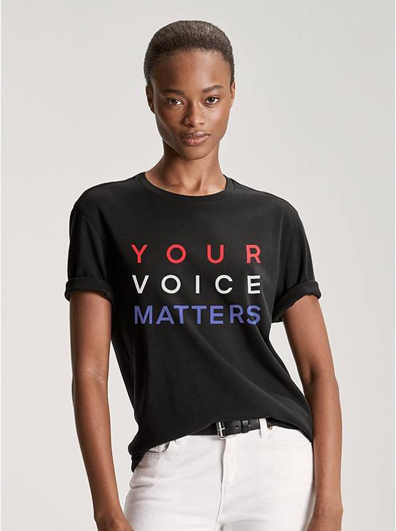 American fashion designers get political, urging people to vote