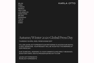 Karla Otto Digital Showcase: Please join us on Instagram Thursday 16 April