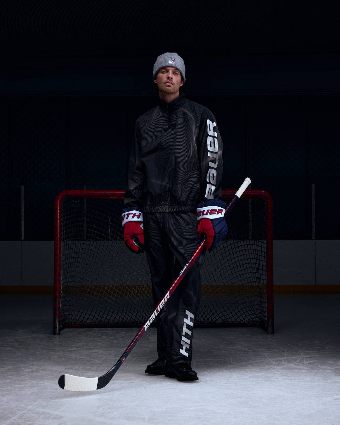 Kith x Bauer for the New York Rangers collection