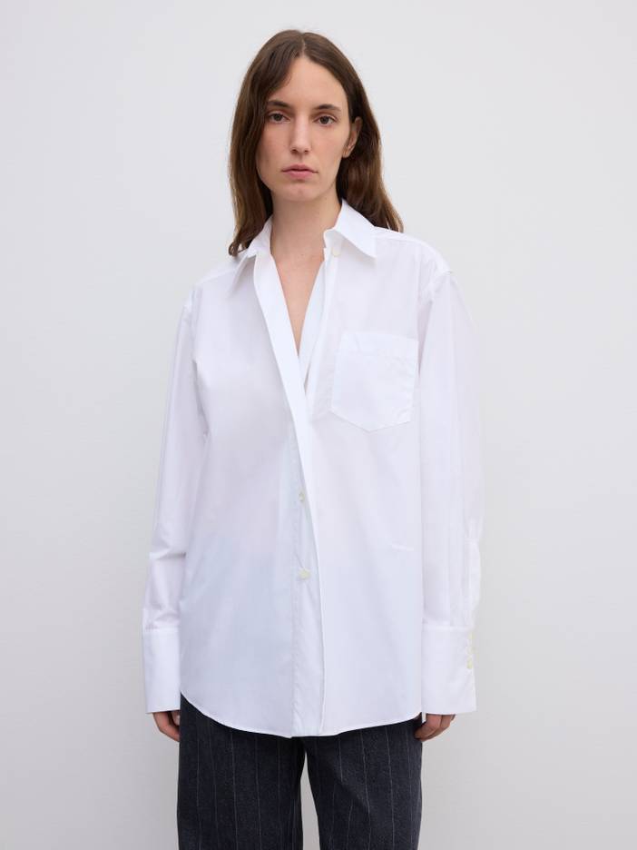 Asymmetric shirt | House of Dagmar