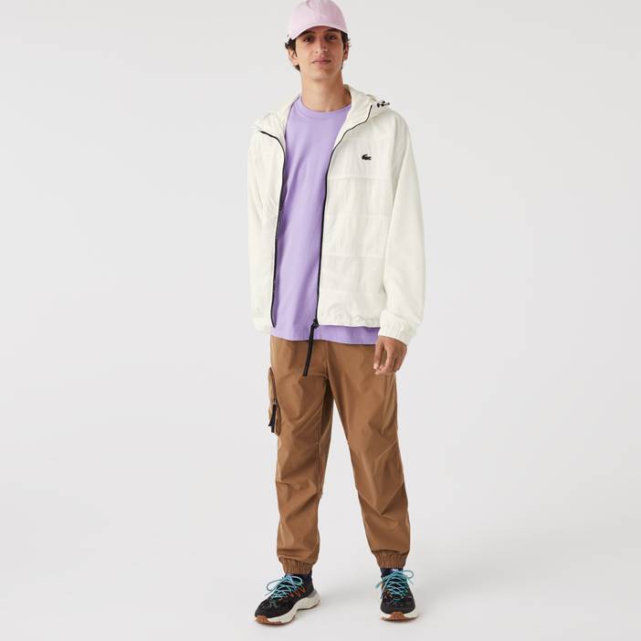 Herren Lacoste Jacke mit Patchwork-Effekt | Lacoste
