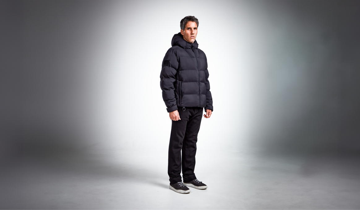 Die AeroGraph Puffer Jacket von Graphene-X hat 2024 einen ISPO Award gewonnen.