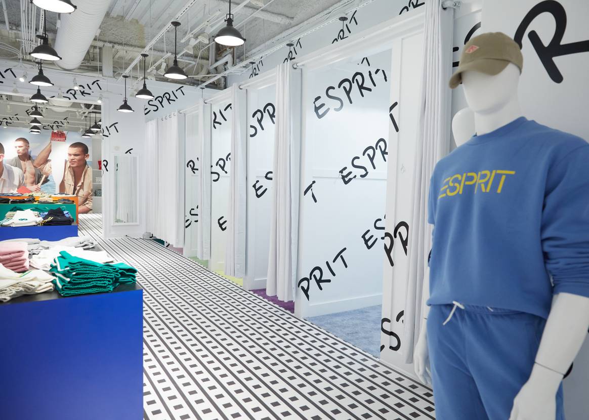 Image: Esprit; The Grove in Los Angeles pop-up