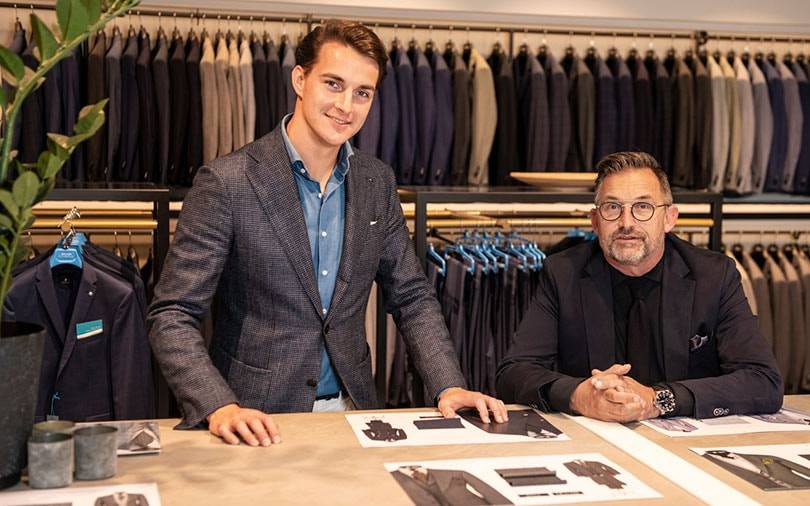 De maatwerkspecialisten van
Only for Men. Foto: Only for Men.