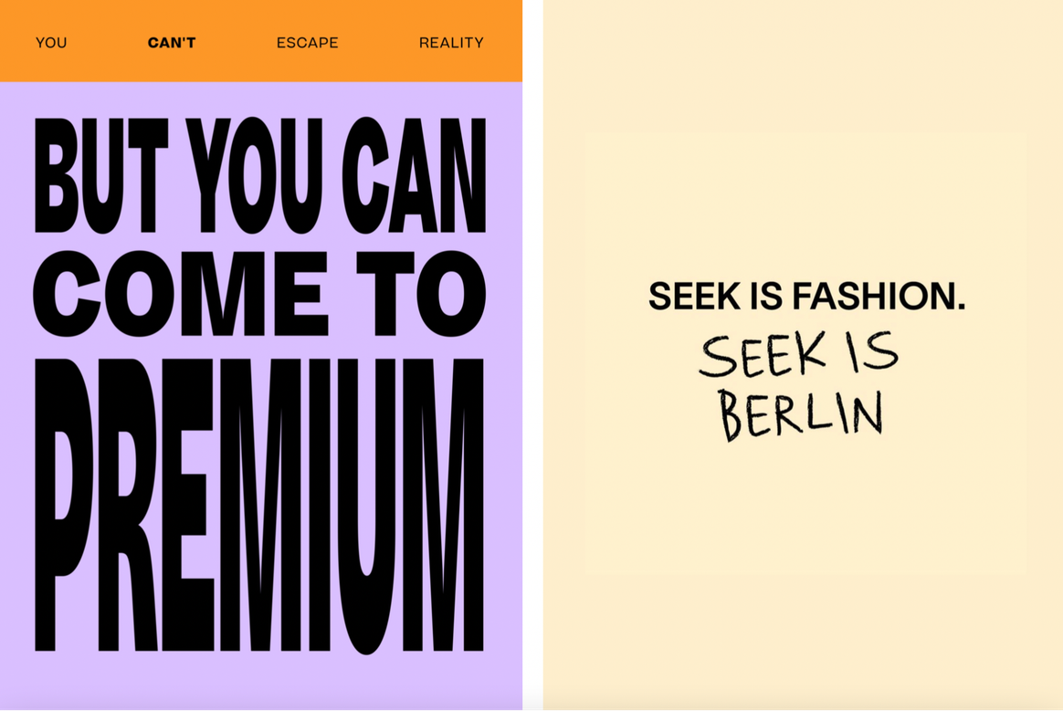 Die Messen Premium und Seek sind ein wichtiger Bestandteil der Berlin Fashion Week. Bild: Premium Group