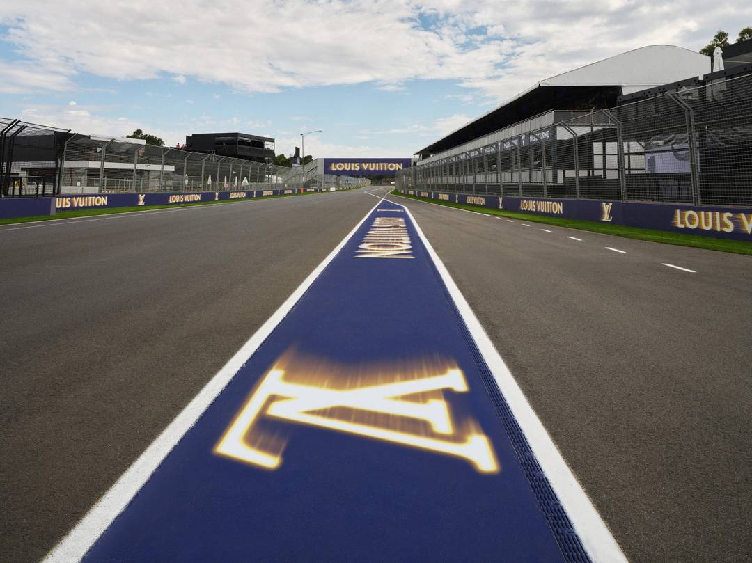 Louis Vuitton title partner at F1 Australian Grand Prix 2025