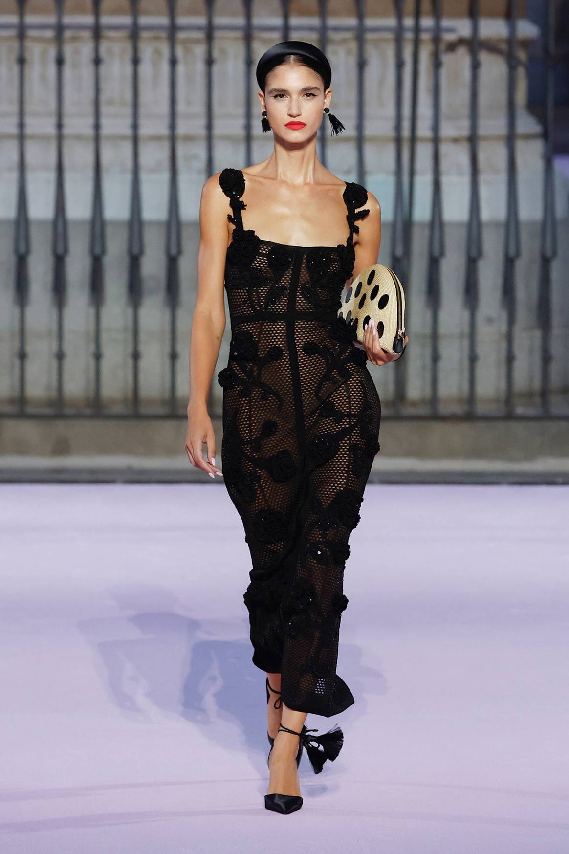Carolina Herrera, presentación en la Plaza Mayor de Madrid de la colección Primavera/Verano 2026.
