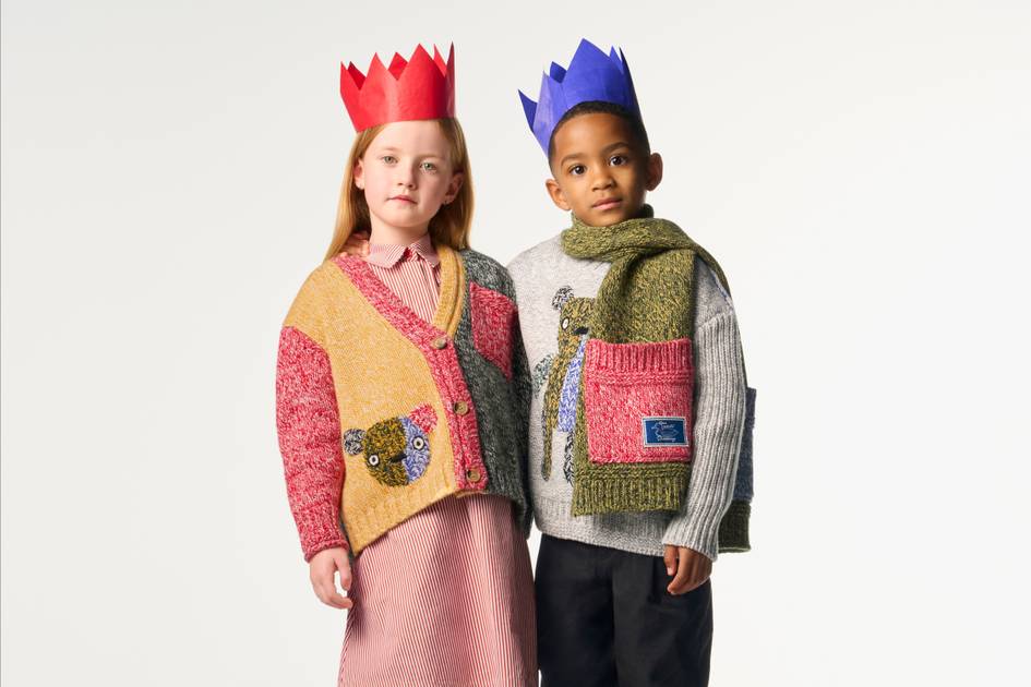 In Pictures: Burberry unveils childrenswear collection made of surplus  fabrics