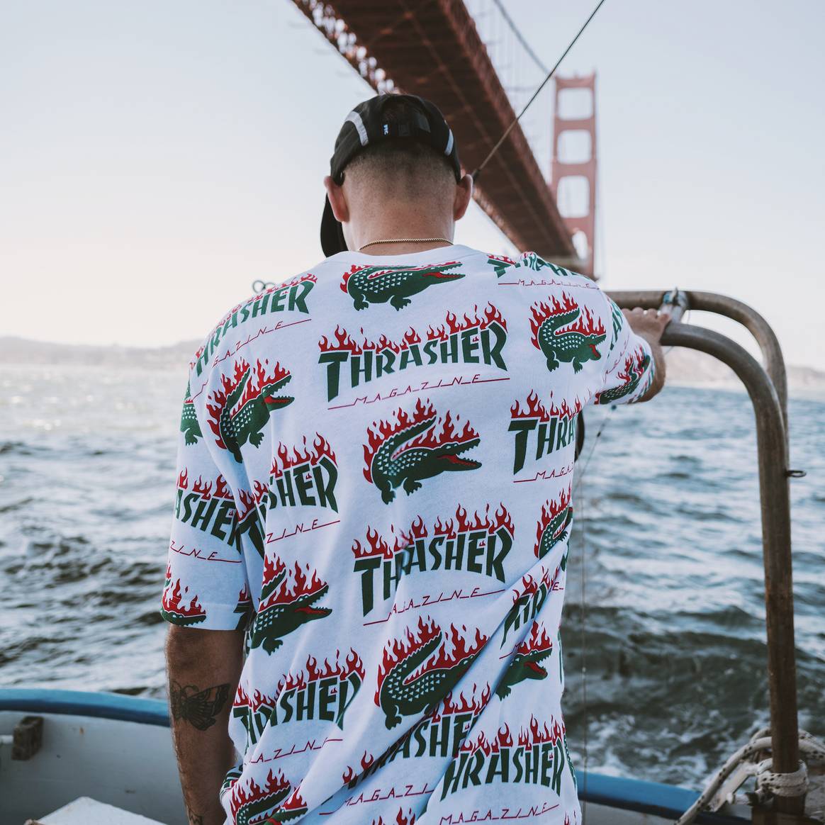 Foto: Lacoste x Trasher