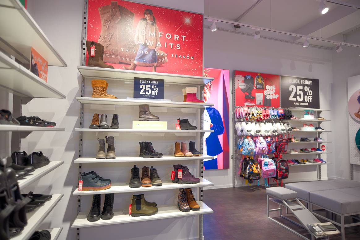 Clarks Canvas store concept, Tottenham Court Road.