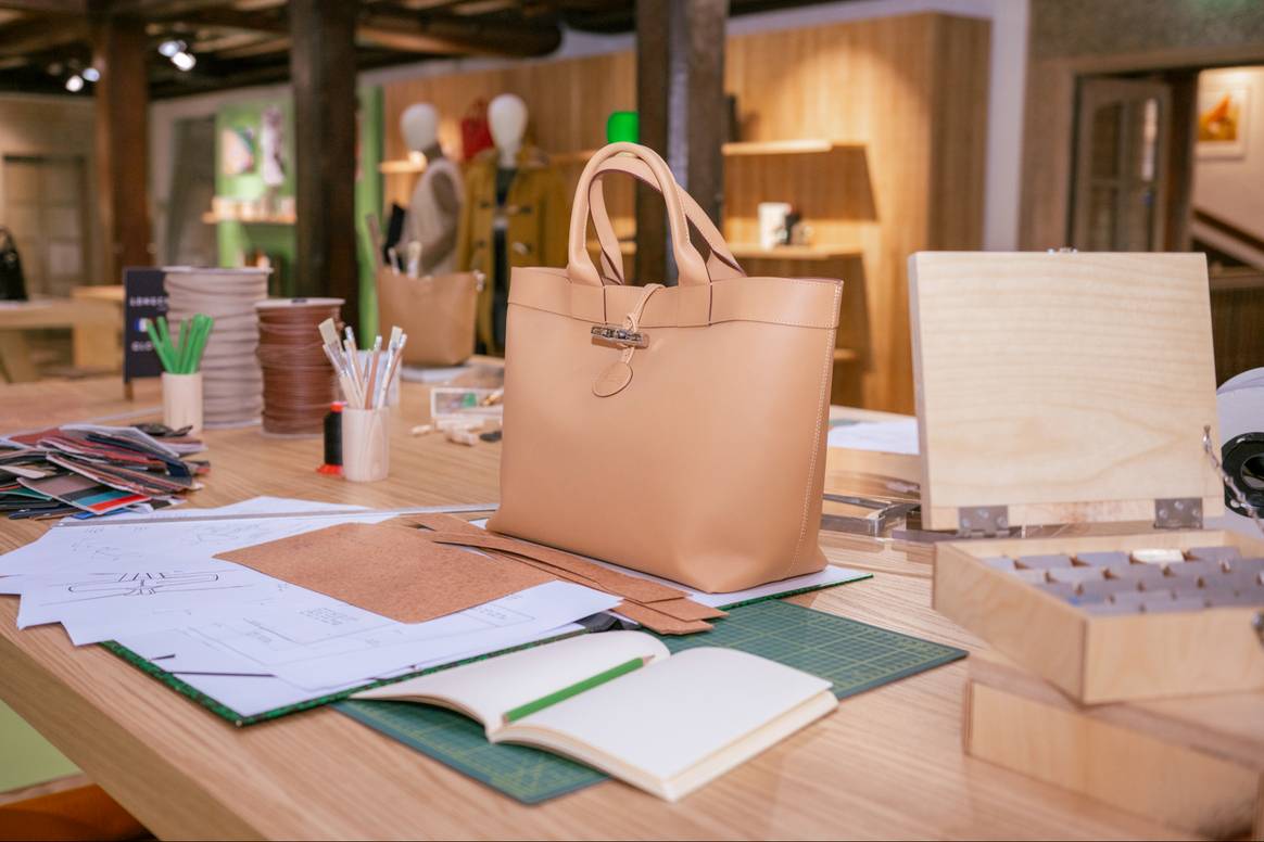 Longchamp x Gloverall, Liberty, Londres.
