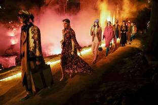 In Pictures: Gucci explores death fascination in its Cruise 2019 show