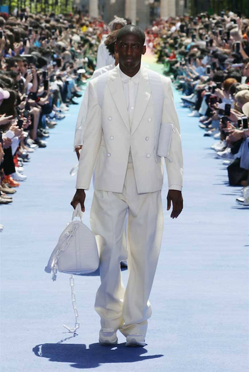Virgil Abloh feiert emotionales Debüt bei Louis Vuitton
