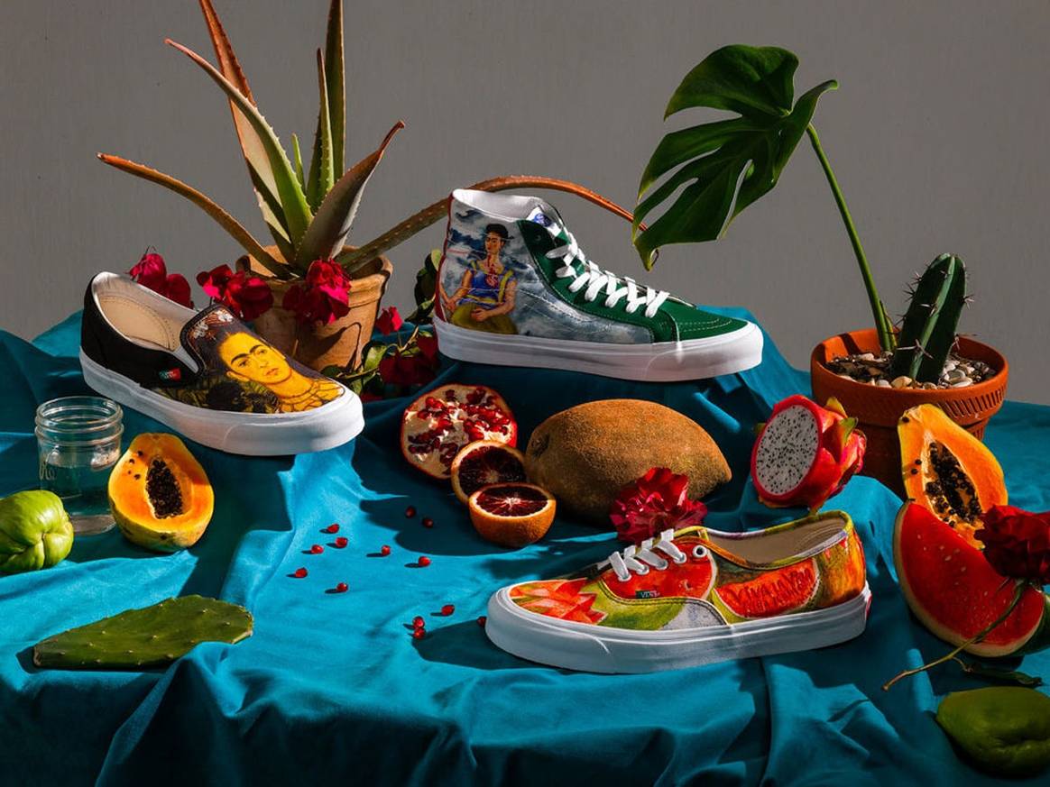 Las obras de Frida Kahlo llegan a esta colección de Vans