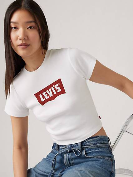 Graphic Essential Sporty T Shirt - Weiß / Weiß | Levi's