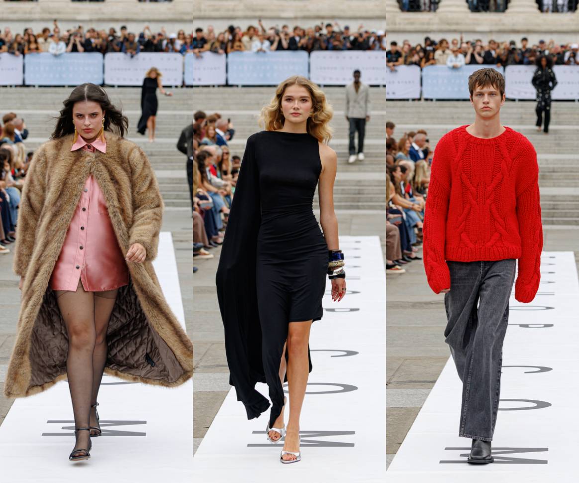 Topshop Trafalgar Square Show, AW25.