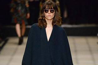 Burberry goes bohemian at glitzy London Fashion Week