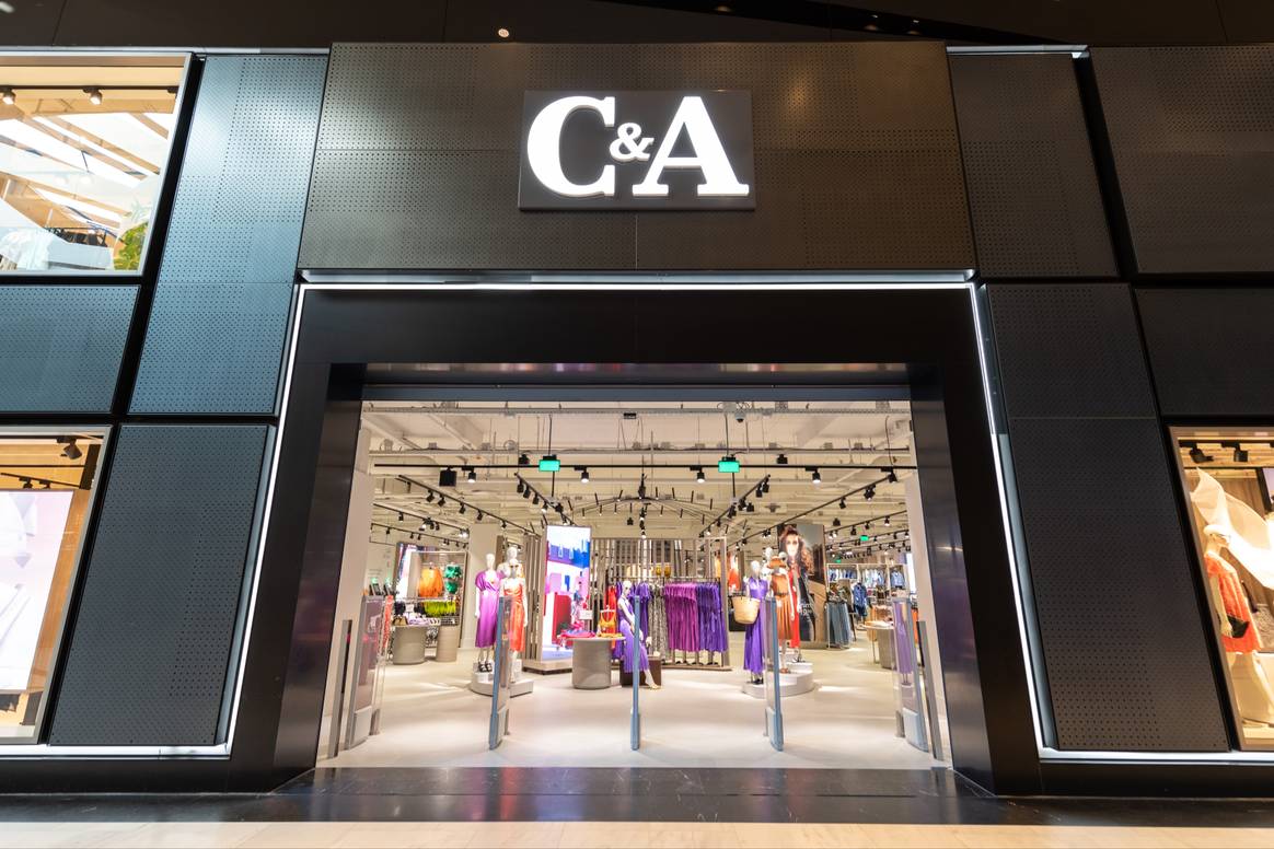 De nieuwe C&A-winkel in the Westfield Mall of the Netherlands. Beeld: C&A