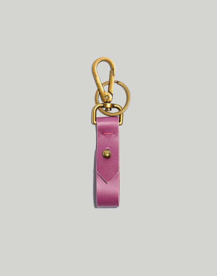 The Front Door Key Fob in Leather | Madewell