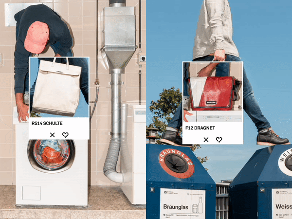 So digitalisiert Freitag: von Taschen-Tinder bis zum persönlichen Online-Designer