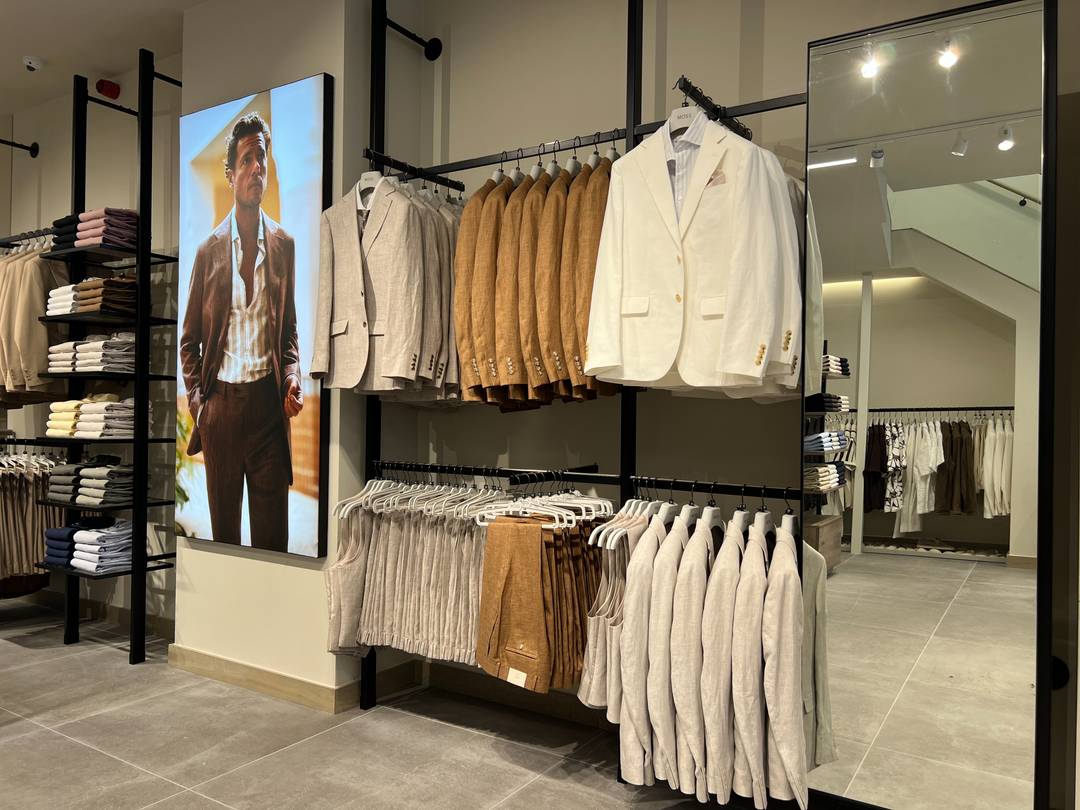 Moss' refurbished Oxford Street West flagship store.