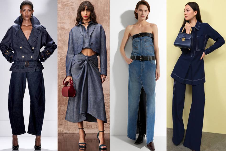 Denim plays a major role in RTW collections