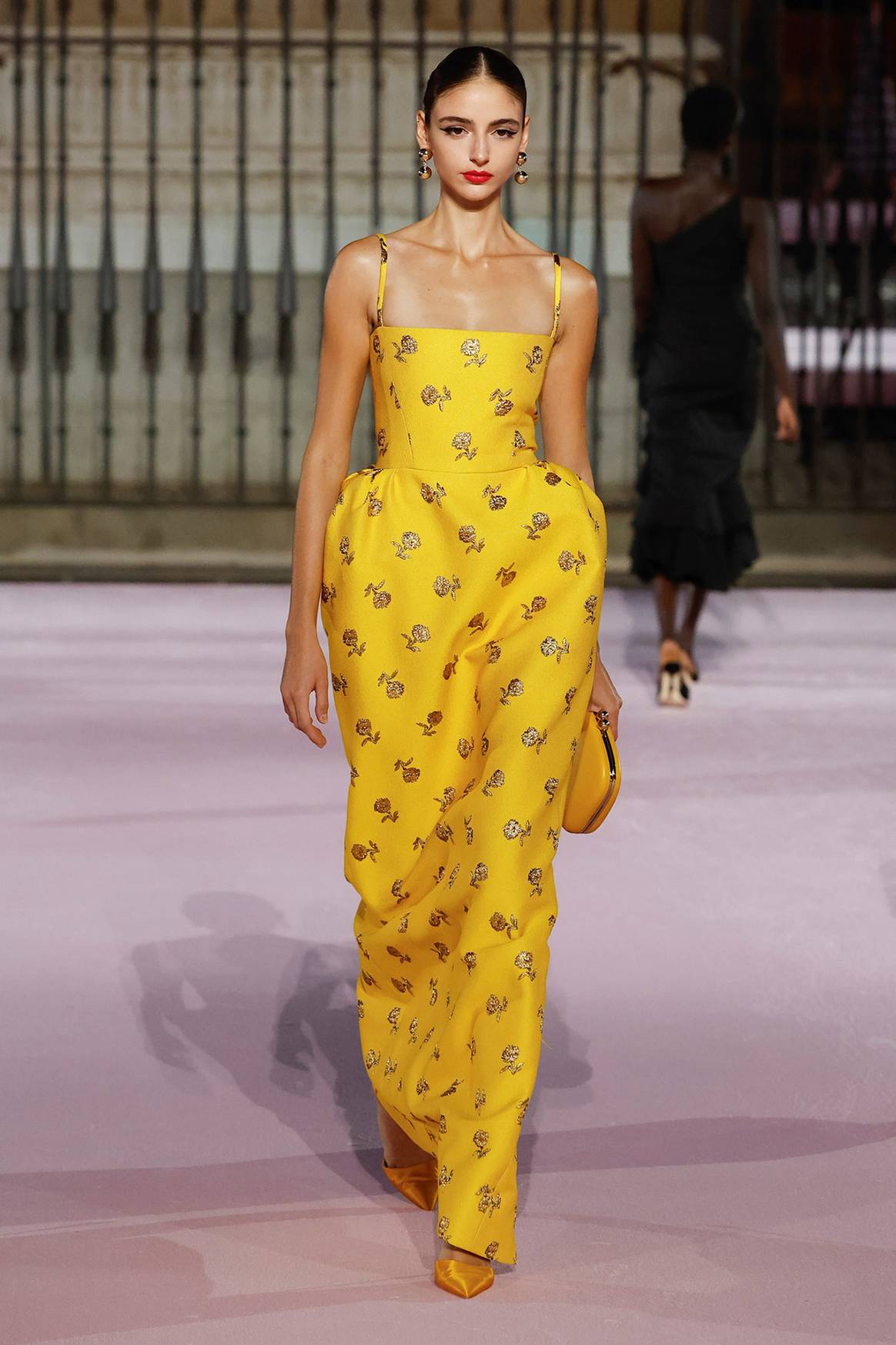 Carolina Herrera, presentación en la Plaza Mayor de Madrid de la colección Primavera/Verano 2026.