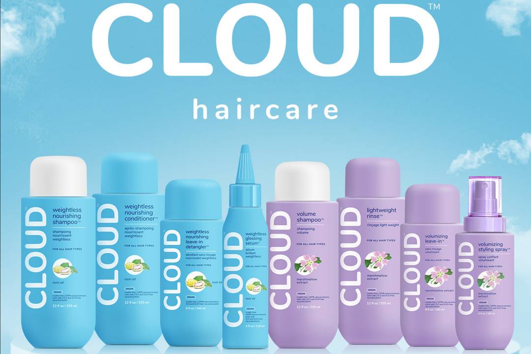 Cloud Haircare product range