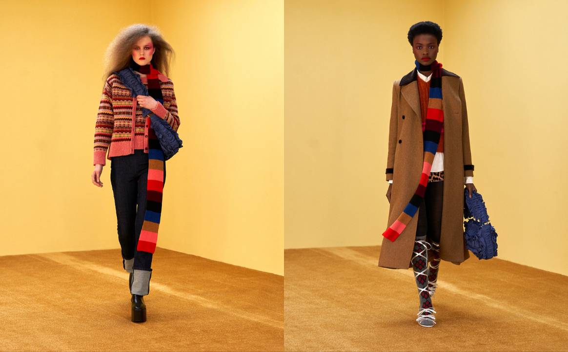 LFW AW21: Molly Goddard balances tulle with practical sensibilities