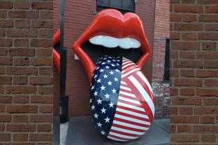 The Rolling Stones; Exhibitionism Arrives in Manhattan