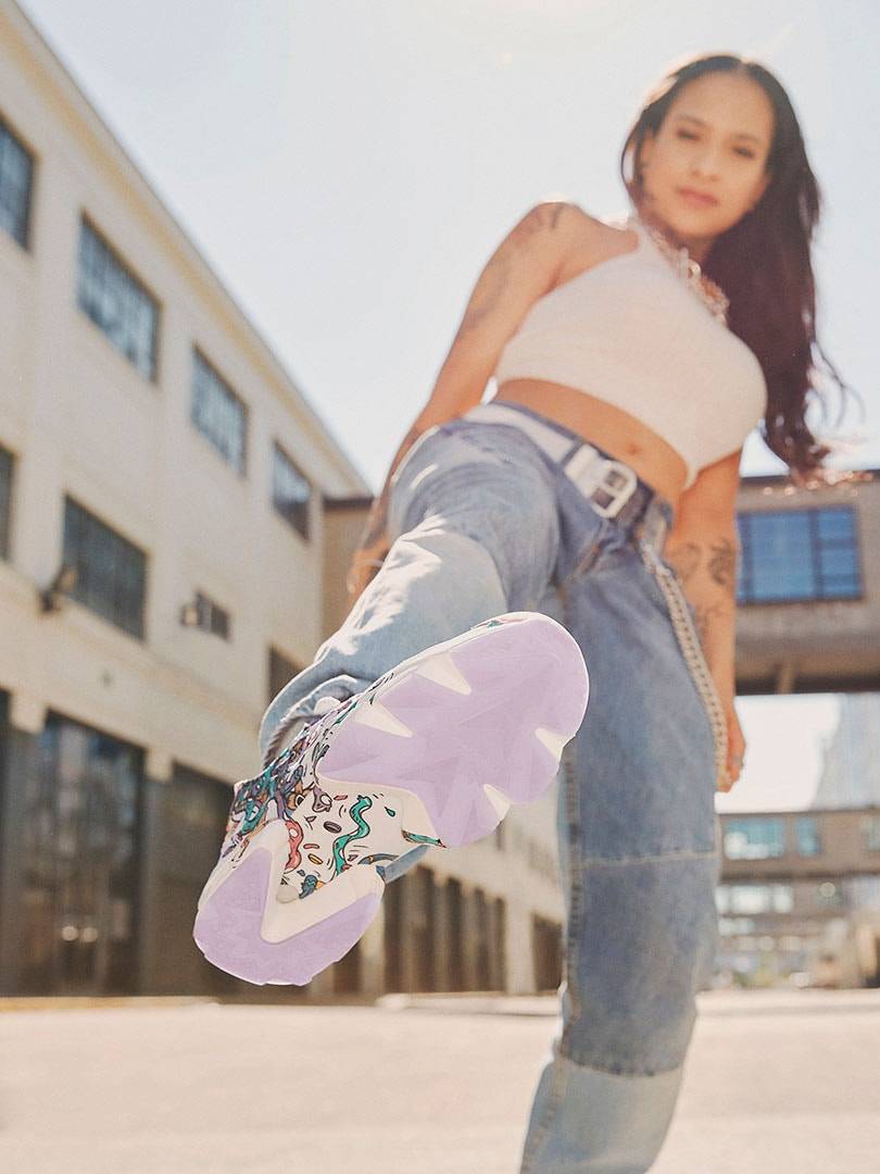 Reebok taps artist Distortedd for latest sneaker collab