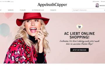 Neuer Online-Store: Appelrath Cüpper geht wieder ins Netz