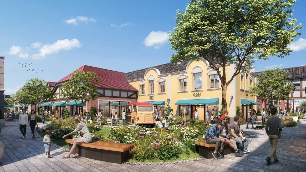 Crediti: Rendering del progetto, apertura nel 2027 © Malmö Designer Village
