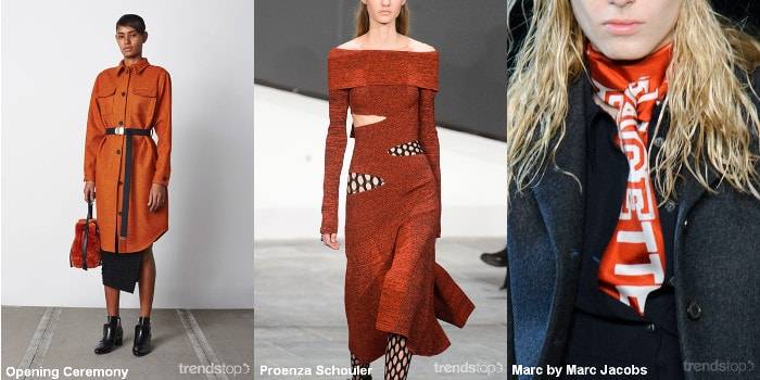 Colores de los Desfiles de Otoño/Invierno 2015-16 para Mujer