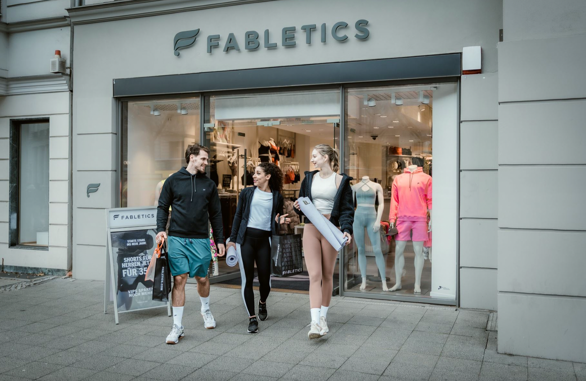 Das neue Fabletics Studio in Berlin. Bild: Fabletics